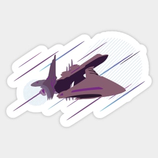 Galra Warship Sticker